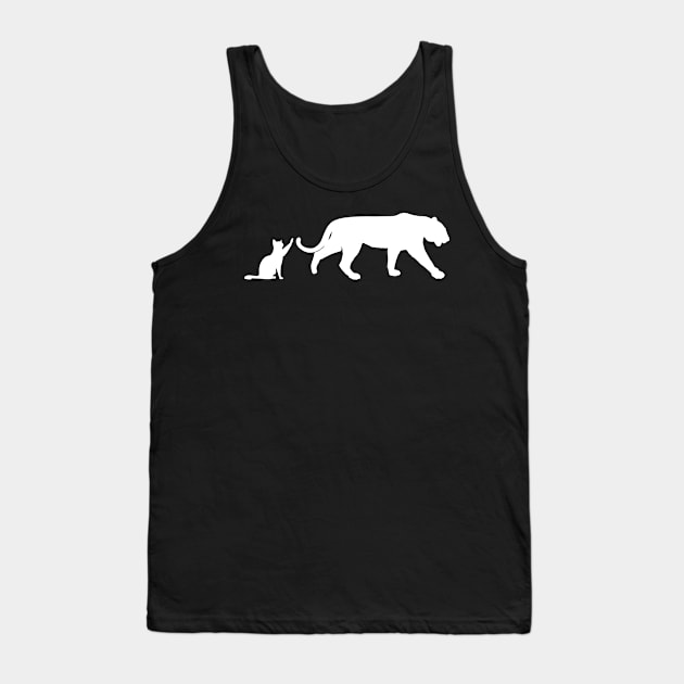 Cat vs tiger Tank Top by Onceer